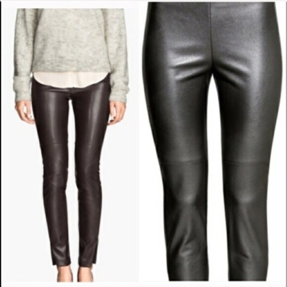 H&M faux leggings